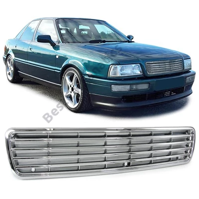 AUDI 80 A4 B4 8C 8G7 Limousine Avant Cabrio 1991-2000 krómozott hűtőrács
