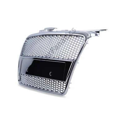 AUDI A4 B7 8E 8H 2004-2009 króm RS stílusú hűtőrács PDC nélküli