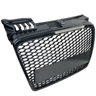 AUDI A4 B7 8E 8H 2004-2009 lakk fekete RS stílusú hűtőrács