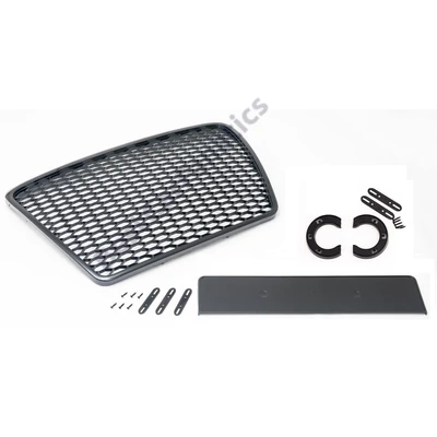 AUDI A6 C6 4F 2004-2011 lakkozott fekete RS stílusú hűtőrács