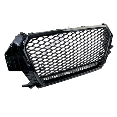 AUDI Q3 8U 2011-2015 lakkozott fekete fényes RS stílusú osztott hűtőrács