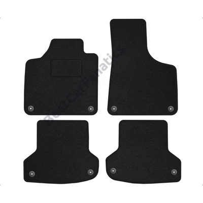 AUDI A3 8P 2003-2013 fekete velúrszőnyeg szett