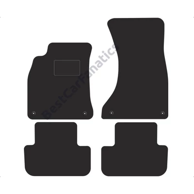 AUDI A4 B8 8K fekete velúrszőnyeg szett