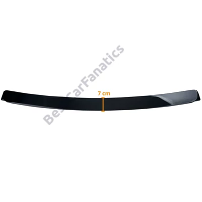 BMW E46 sedan AC Schnitzer stílusú lakkozott fekete hátsó ablak spoiler