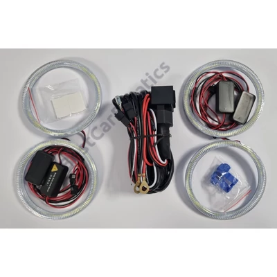 BMW E46 facelift coupe cabrio 480SMD LED fehér angel eye