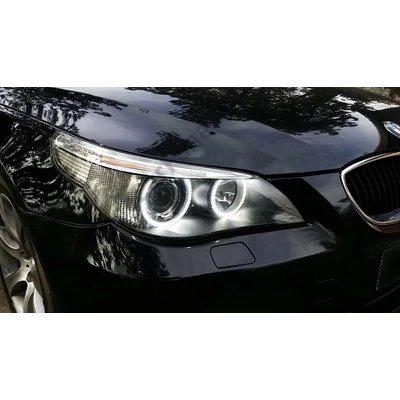 BMW E60 E61 120SMD LED fehér angel eye nappali menetfény karika szett