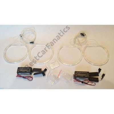 BMW E36 E38 E39 E46 projektoros 131mm CCFL fénycsöves fehér angel eye 