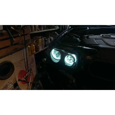 BMW E46 compact E83 X3 CCFL fénycsöves fehér angel eye