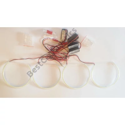 BMW E36 E38 E39 E46 105COB LED hidegfehér angel eye