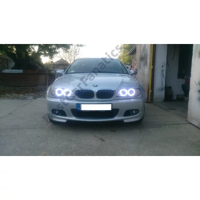 2db Univerzális 120mm hidegfehér COB LED angel eye karika