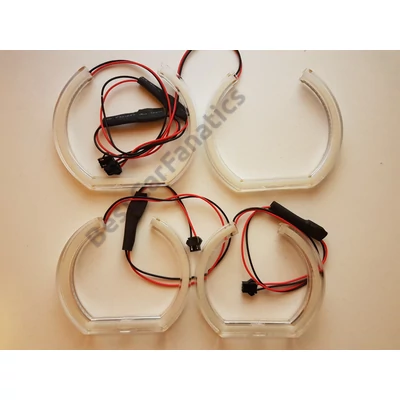 BMW F30 F31 DTM M4 SMD LED fehér angel eye szett gyári halogénlámpához