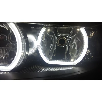 BMW F30 F31 DTM M4 SMD LED fehér angel eye szett gyári halogénlámpához