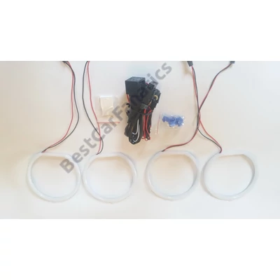 BMW E39 facelift 228SMD LED OPAL fehér angel eye