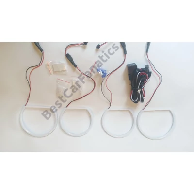 BMW E46 H7 halogén 240SMD LED OPAL fehér angel eye