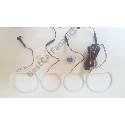 BMW E53 X5 240SMD LED OPAL fehér angel eye