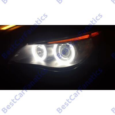 BMW E60 E61 OPÁL SMD LED fehér angel eye nappali menetfény karika szett