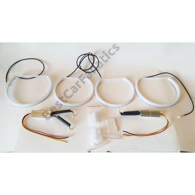 BMW E46 H7 halogén SMD LED OPAL bicolor indexes angel eye