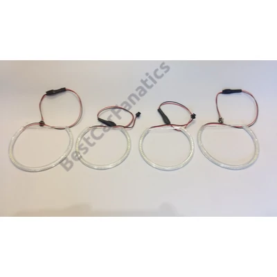 BMW E46 H7 halogén 240SMD LED 6000K fehér angel eye