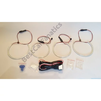 BMW E46 H7 halogén 240SMD LED 6000K fehér angel eye
