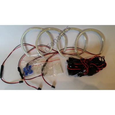 BMW 240SMD LED 6000K fehér angel eye UTÁNGYÁRTOTT 124mm-es lámpákhoz E36 E38 E39 E46