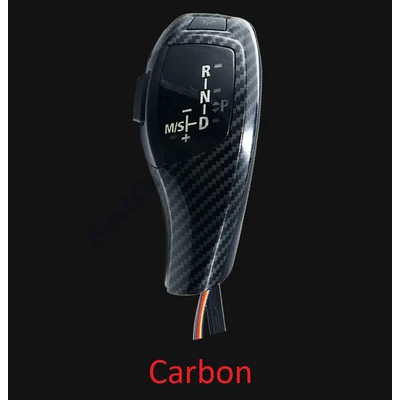 BMW E46 E60 LCI style automata LED világítós carbon váltókar