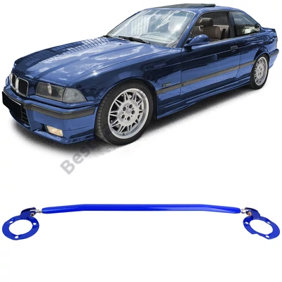 BMW E36 6hengeres benzineshez kék ALU toronymerevítő, ASC kipörgésgátló nélkülihez