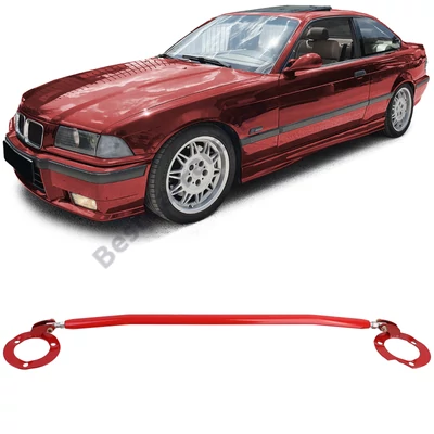 BMW E36 6hengeres benzineshez piros ALU toronymerevítő, ASC kipörgésgátló nélkülihez