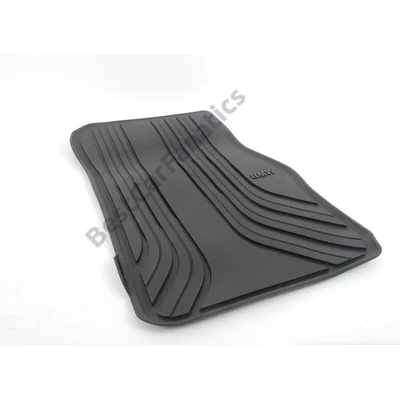 Gyári BMW F20 F21 F22 F23 F87 Allweather tépőzáras fekete első gumiszőnyeg szett 51472210208