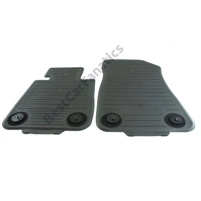 Gyári BMW E81 E82 E87 E88 Allweather tépőzáras fekete első gumiszőnyeg szett 51472239583