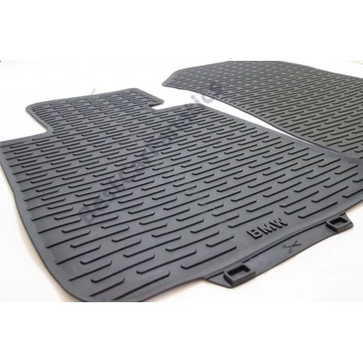 Gyári BMW E81 E82 E87 E88 Allweather tépőzáras fekete első gumiszőnyeg szett 51472239583