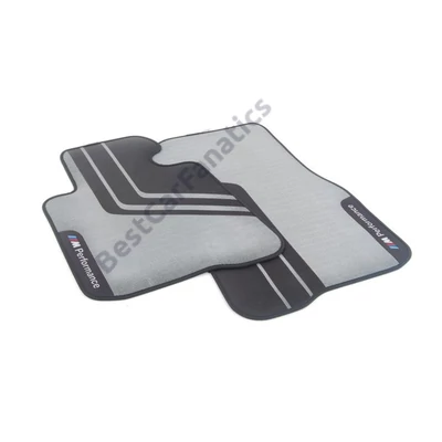 Gyári BMW F32 F82 M Performance tépőzáras első szőnyeg szett 51472407305