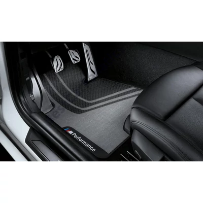 Gyári BMW F32 F82 M Performance tépőzáras első szőnyeg szett 51472407305