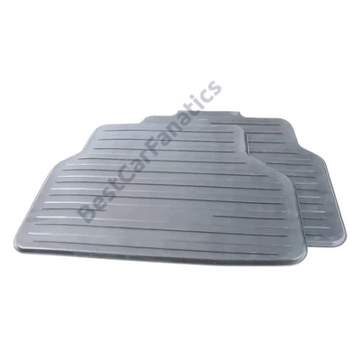 Gyári BMW E60 E61 Allweather tépőzáras fekete hátsó gumiszőnyeg szett 51472409274