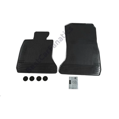 Gyári BMW F01 F02 Allweather tépőzáras fekete első gumiszőnyeg szett 51472409275
