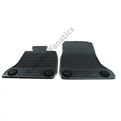 Gyári BMW F01 F02 Allweather tépőzáras fekete első gumiszőnyeg szett 51472409275