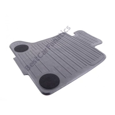 Gyári BMW E60 E61 Allweather tépőzáras fekete első gumiszőnyeg szett 51472409278