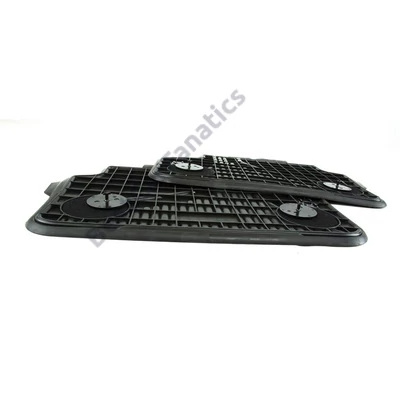 Gyári BMW G30 G31 Allweather tépőzáras fekete hátsó gumiszőnyeg szett 51472414219