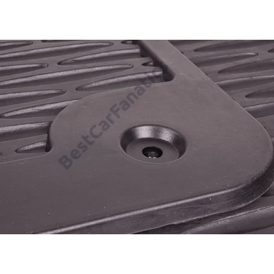 Gyári BMW E46 Allweather patentos fekete első gumiszőnyeg szett 82559408540