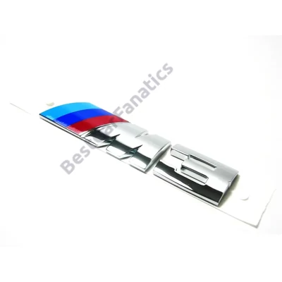 Gyári BMW E46 "M3" coupe-cabrio csomagtartó felirat 51147893655
