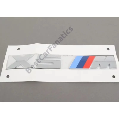 Gyári BMW F15 F85 "X5M" csomagtartó felirat 51148057980