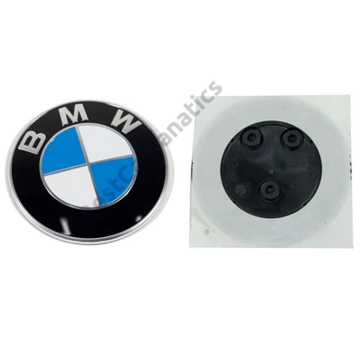 Gyári BMW 82mm-es motorháztető - csomagtartó - tetőbox embléma 51767288752