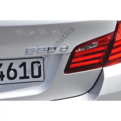 Gyári BMW 530d csomagtartó felirat F10-re 51147219547