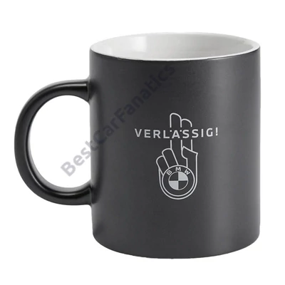 Gyári BMW 2024 Verlassig fekete-fehér bögre 80235B38DB6