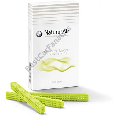 Gyári BMW Natural Air utastér illatosító - légfrissítő utántöltő stick Refreshing Ginger 83122466399