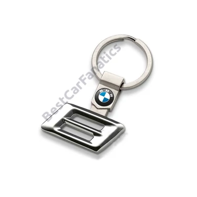 Gyári BMW 8-as rozsdamentes kulcstartó 80272454654