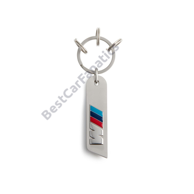 Gyári BMW M logós 2024-es rozsdamentes kulcstartó 80275A87977