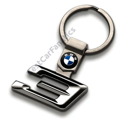 Gyári BMW 3-as rozsdamentes kulcstartó 80272454649