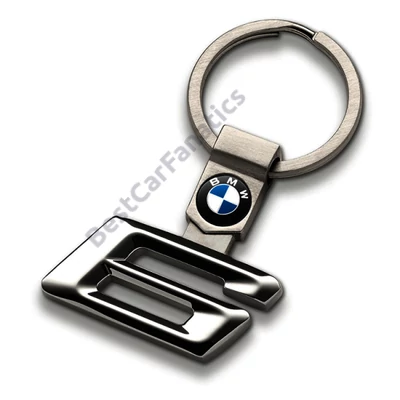 Gyári BMW 6-os rozsdamentes kulcstartó 80272454652