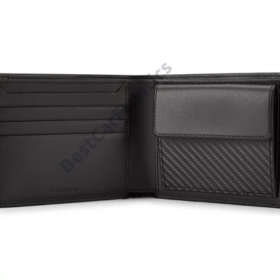 Gyári BMW M bőr fekete pénztárca 80215A51743