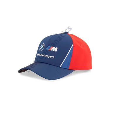 Gyári BMW M Motorsport 2022 kék - piros baseball sapka 80165A56329